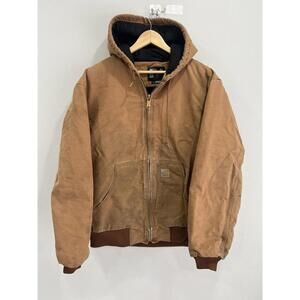 Vintage Y2K Carhartt Hooded Jacket large tall